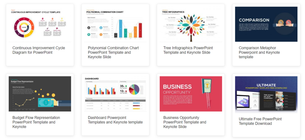 slidebazaar.com – useful diagram and chart templates